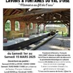 Exposition exceptionnelle « Lavoirs et Fontaines du Val d’Oise » – « Mémoire au fil de l’eau » du 1er mars au 15 mars 2025