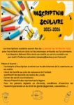 Inscription scolaire 2025-2026