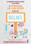 Brocante de Puiseux en France le dimanche 18 mai 2025, pensez à vous inscrire